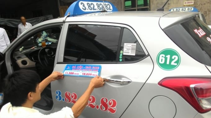 Bảng giá cước taxi Thành Phố Hồ Chí Minh cập nhật mới nhất